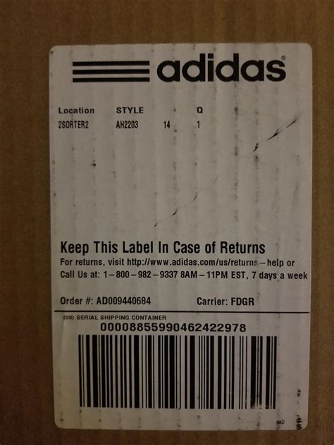 returning fake adidas|adidas returns by mail.